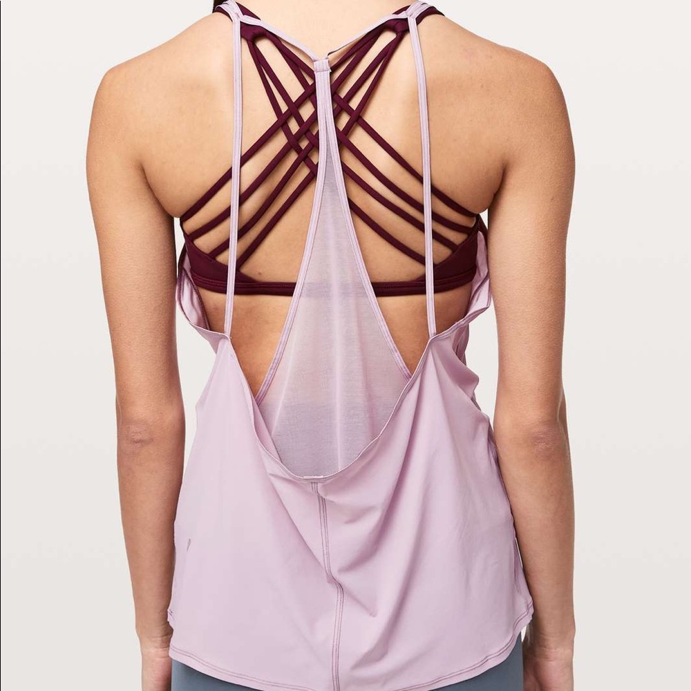 Lululemon sheer lightness tank 6, Took off the tag